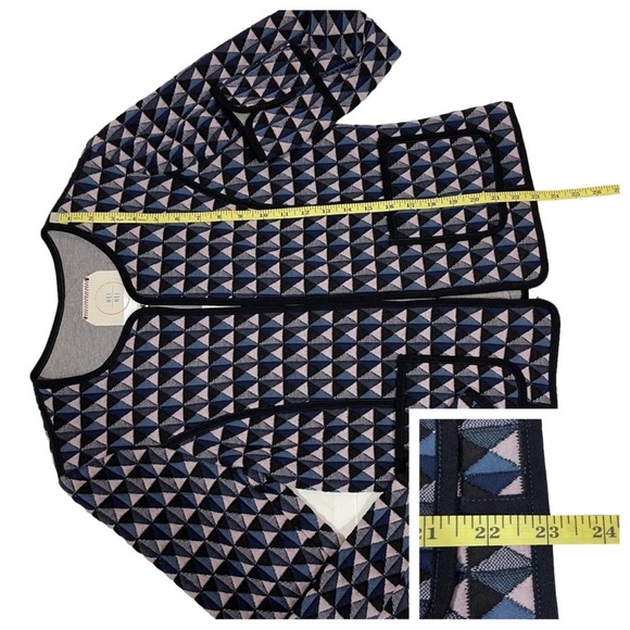 Anthropologie Hei Hei Vala Quilted Jacket - Navy/Marin - Medium - Picture 3 of 6